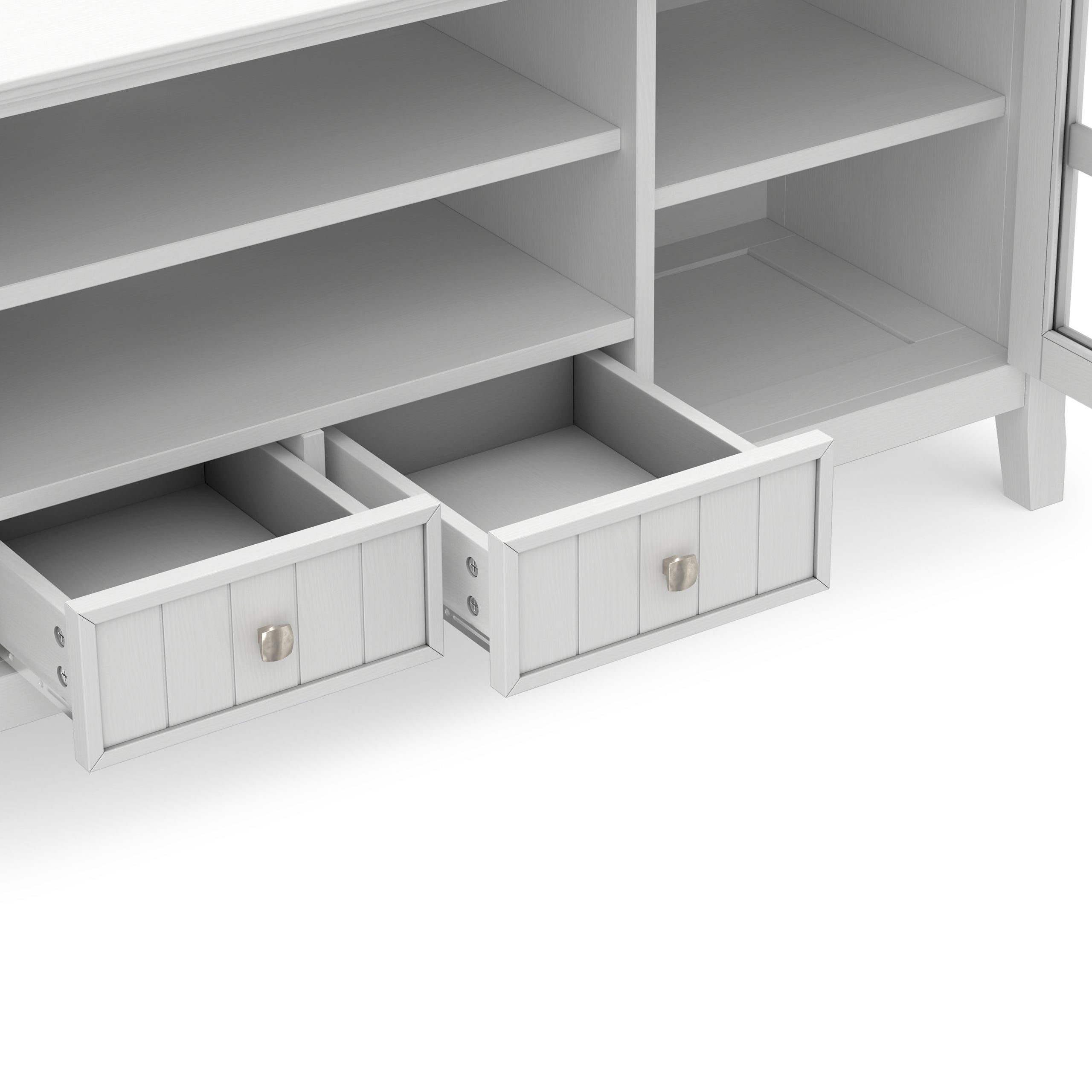 White | Acadian 60 inch TV Media Stand