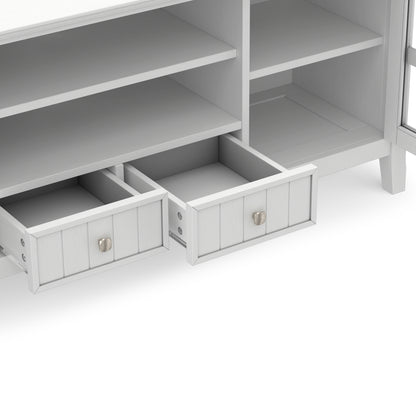 White | Acadian 60 inch TV Media Stand