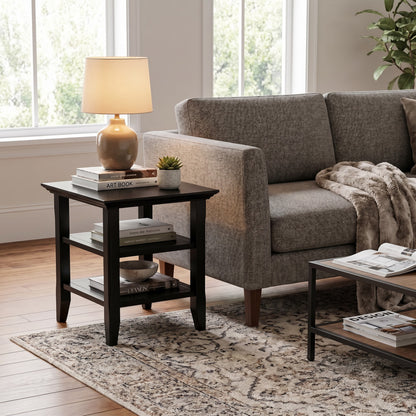 Black | Acadian End Table