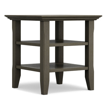 Farmhouse Grey | Acadian End Side Table
