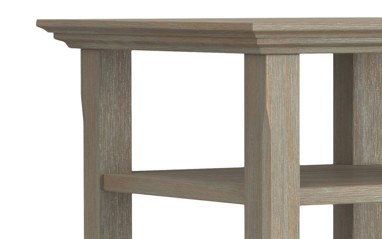 Distressed Grey | Acadian End Side Table