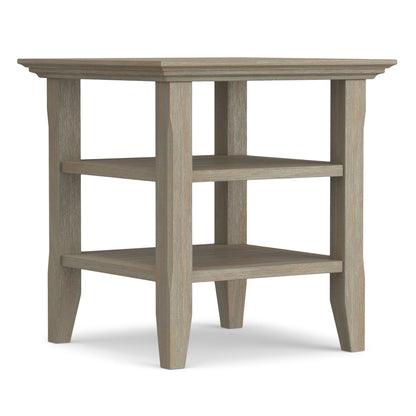 Distressed Grey | Acadian End Side Table