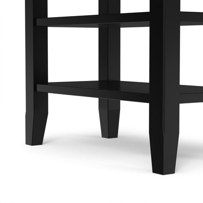 Black | Acadian Narrow Side Table