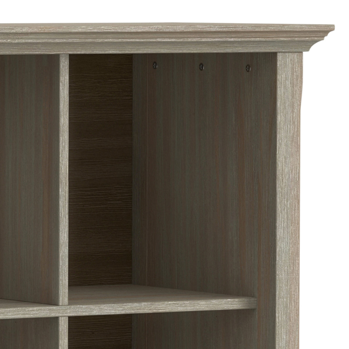 Distressed Grey | Acadian 8 Cube Storage Sofa Table