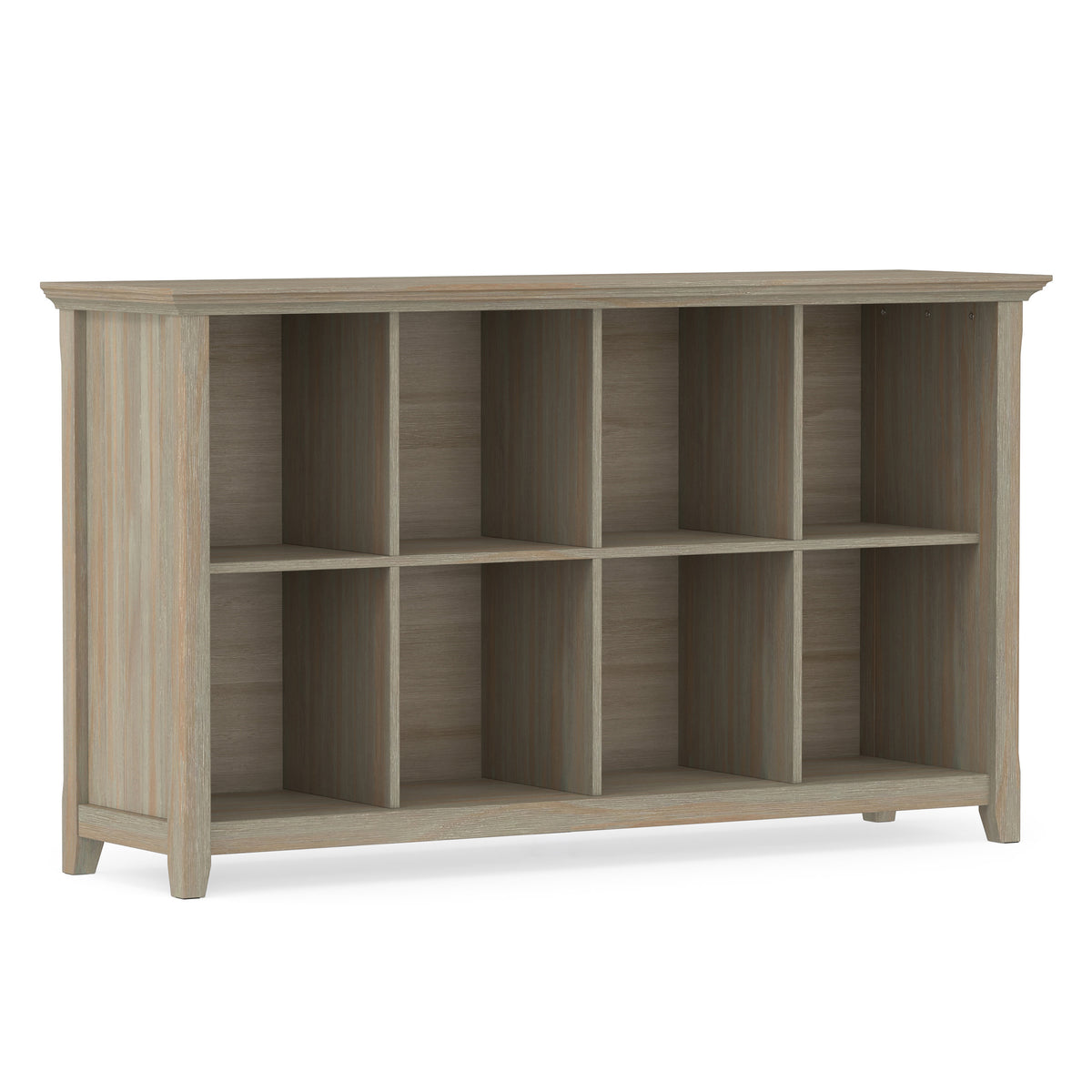 Distressed Grey | Acadian 8 Cube Storage Sofa Table