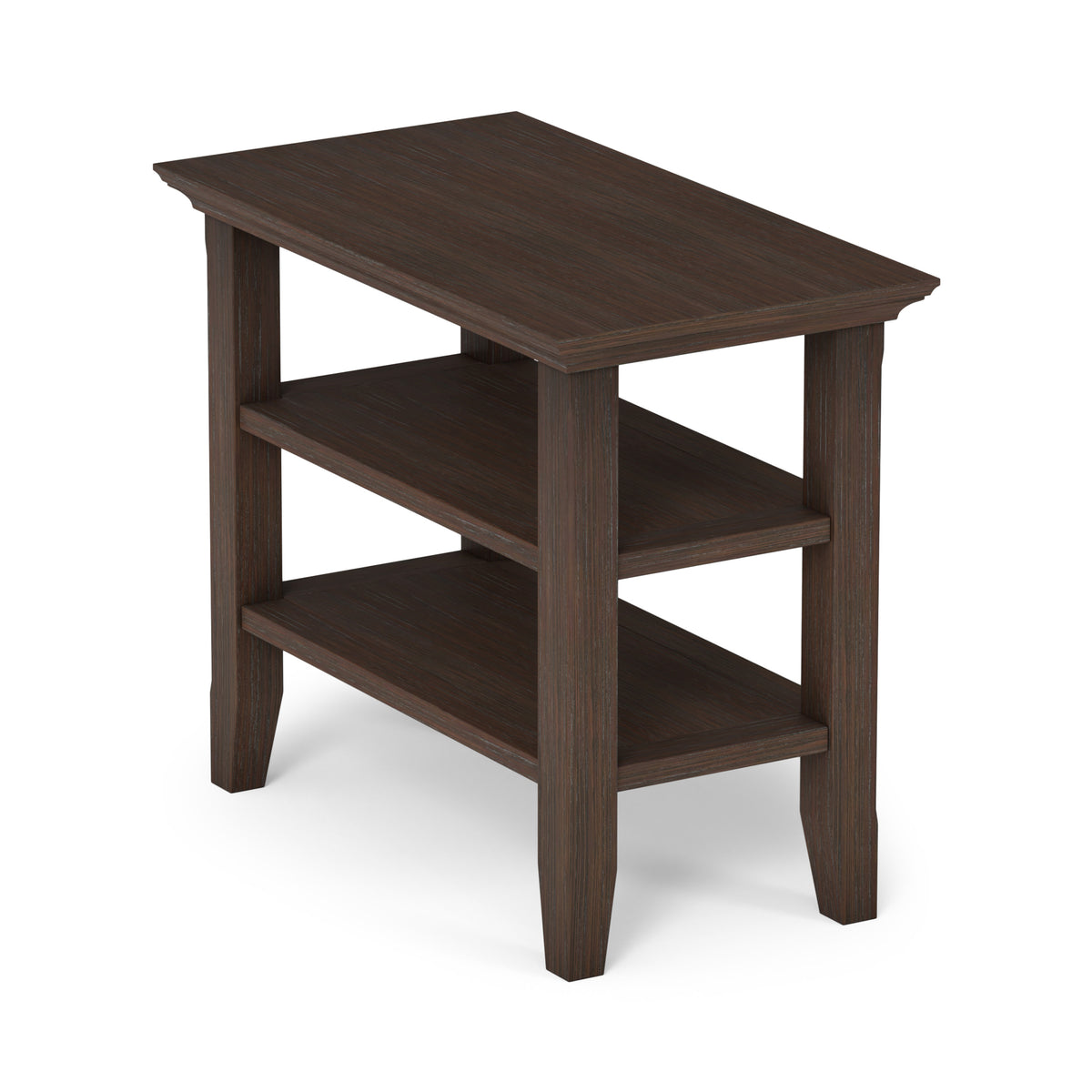 Farmhouse Brown | Acadian Narrow Side Table