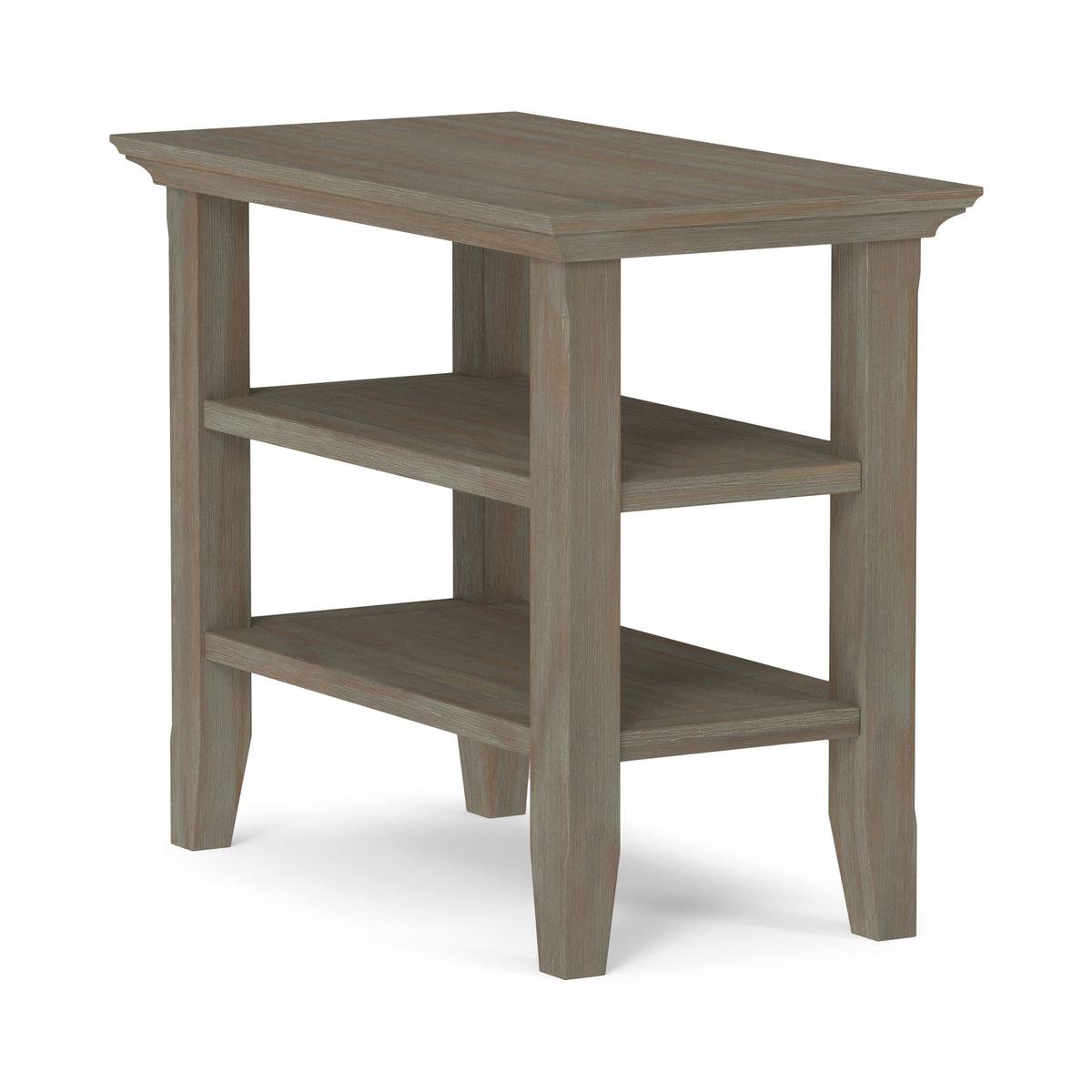 Distressed Grey | Acadian Narrow Side Table