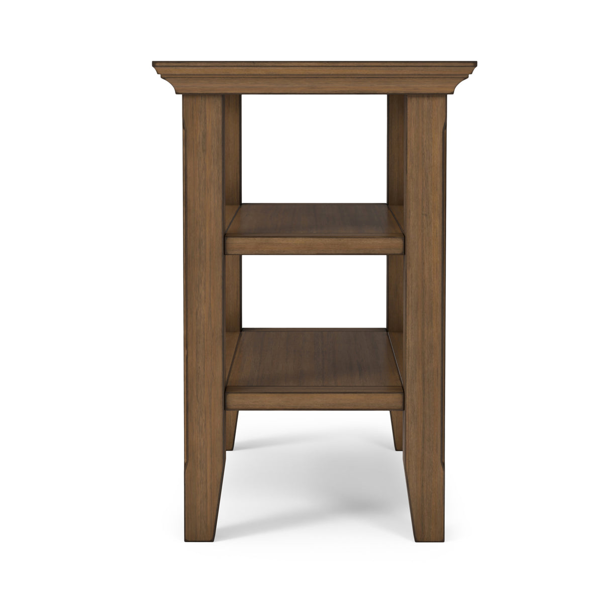 Rustic Natural Aged Brown | Acadian Narrow Side Table