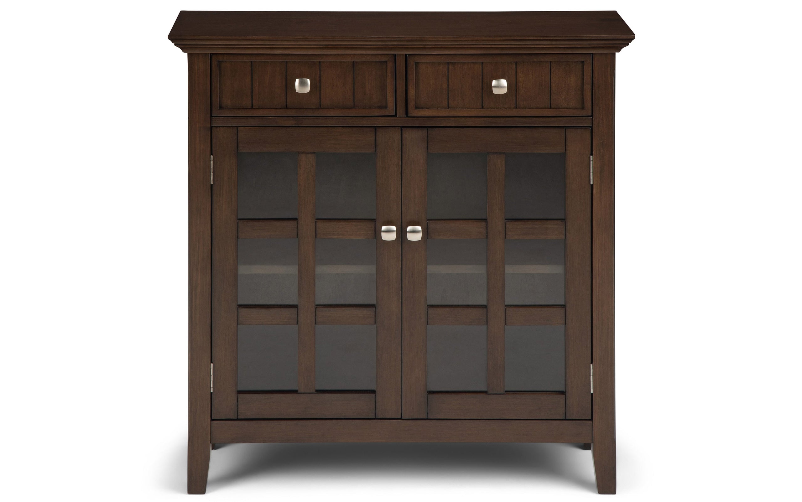 Natural Aged Brown | Acadian Entryway Storage Cabinet