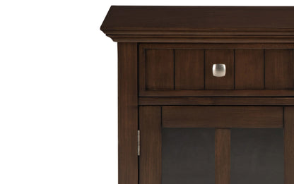 Natural Aged Brown | Acadian Entryway Storage Cabinet
