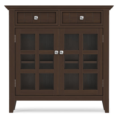 Natural Aged Brown | Acadian Entryway Storage Cabinet