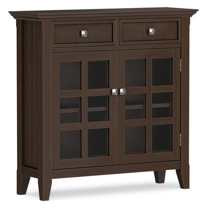 Natural Aged Brown | Acadian Entryway Storage Cabinet