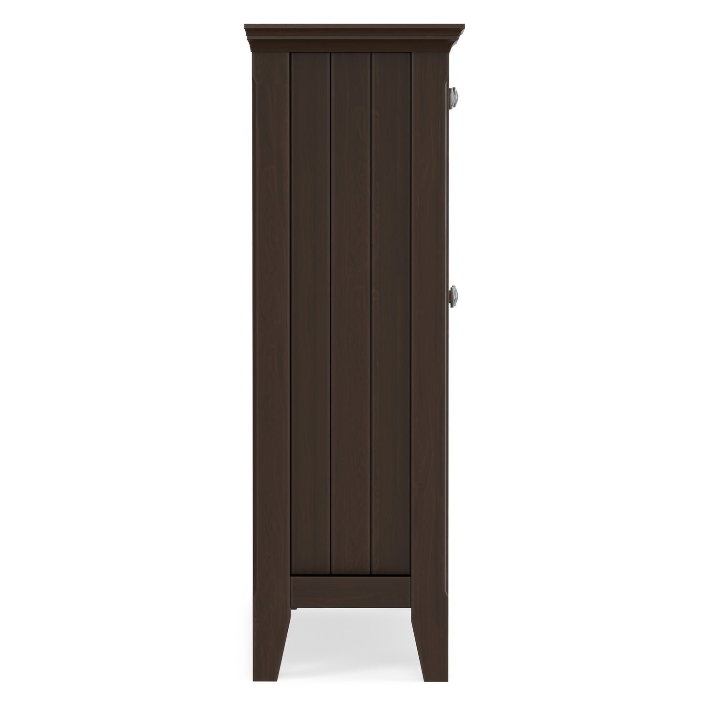Natural Aged Brown | Acadian Entryway Storage Cabinet