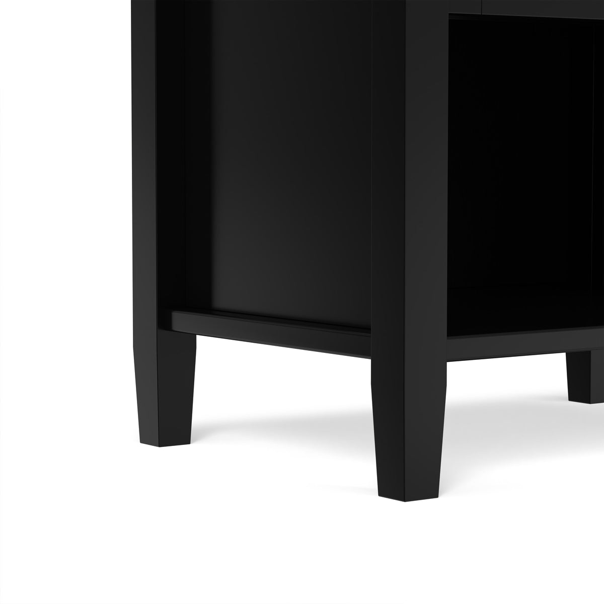 Black | Warm Shaker Nightstand