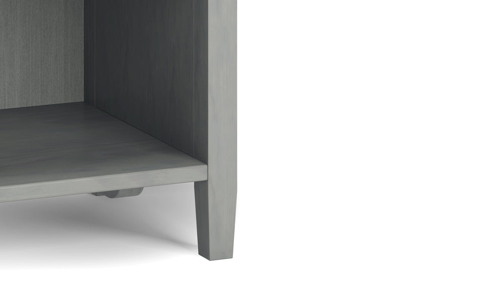 Fog Grey | Warm Shaker Bedside Table