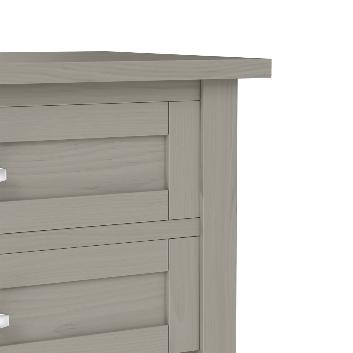 Fog Grey | Warm Shaker Nightstand