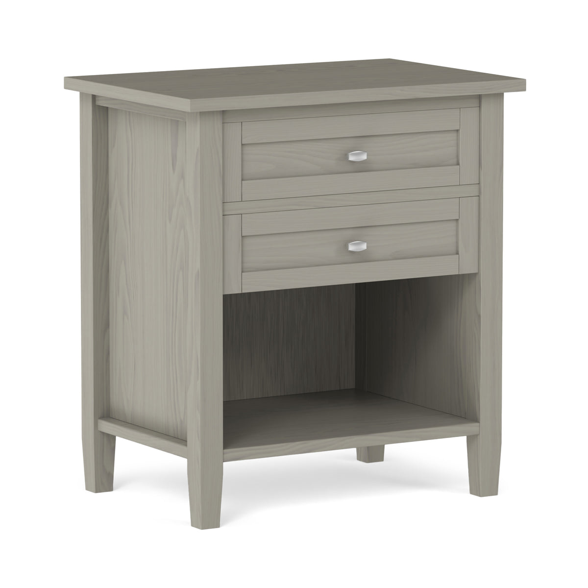 Fog Grey | Warm Shaker Nightstand
