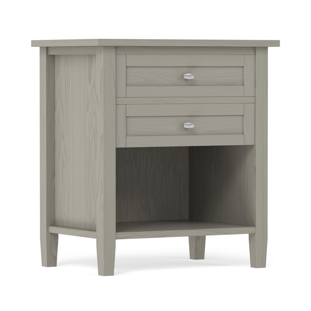 Fog Grey | Warm Shaker Nightstand