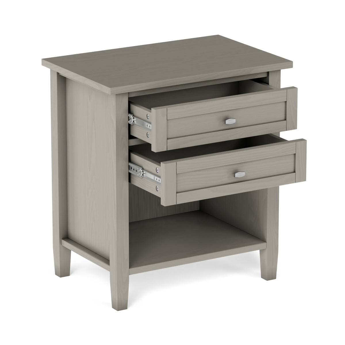 Fog Grey | Warm Shaker Nightstand