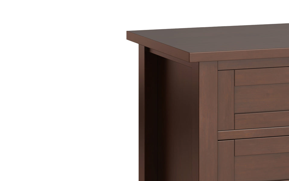 Russet Brown | Warm Shaker Bedside Table