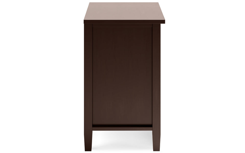 Russet Brown | Warm Shaker Bedside Table