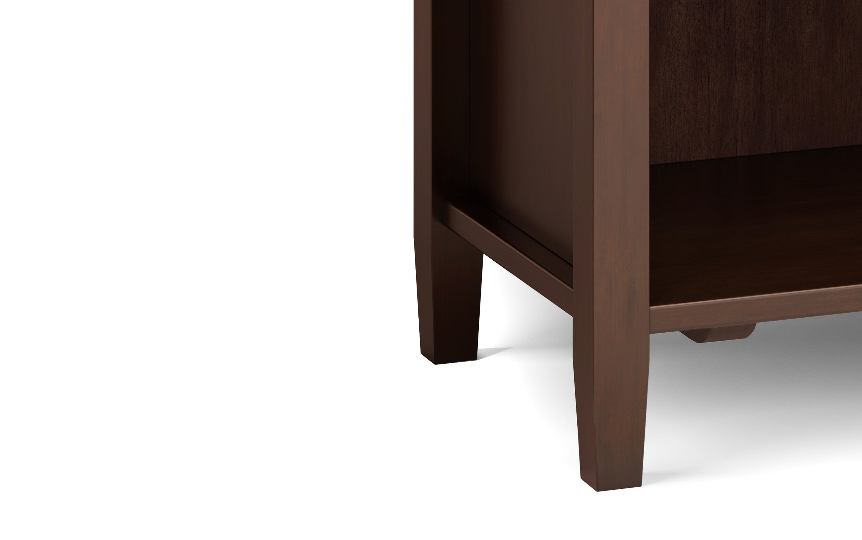 Russet Brown | Warm Shaker Bedside Table