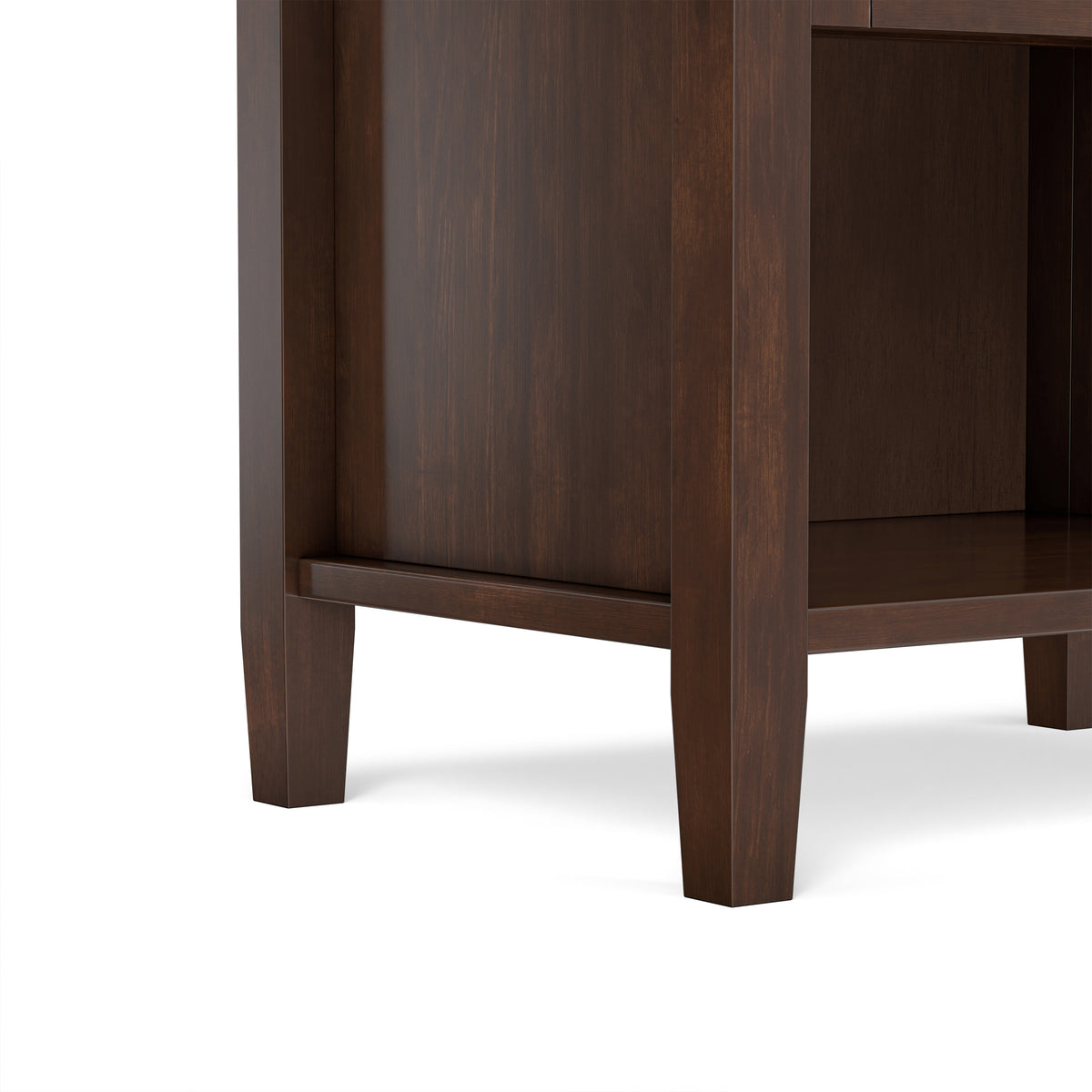 Russet Brown | Warm Shaker Nightstand