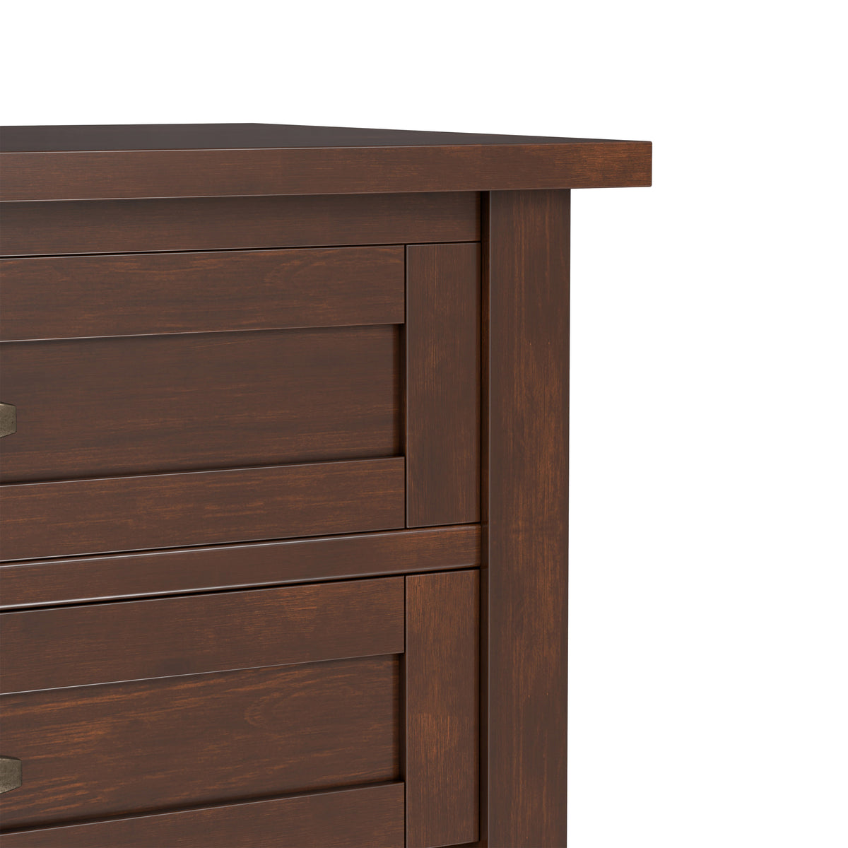Russet Brown | Warm Shaker Nightstand