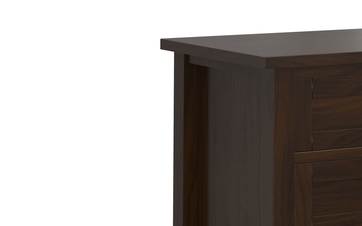 Tobacco Brown | Warm Shaker Bedside Table
