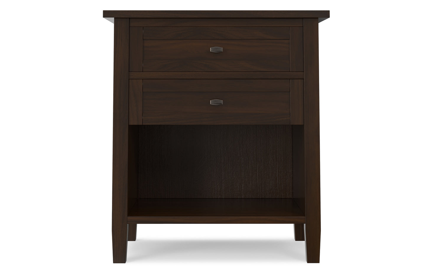 Tobacco Brown | Warm Shaker Bedside Table