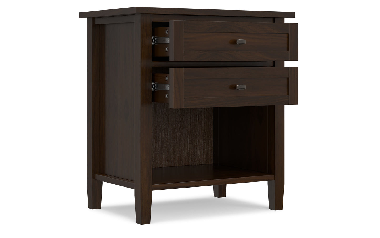 Tobacco Brown | Warm Shaker Bedside Table