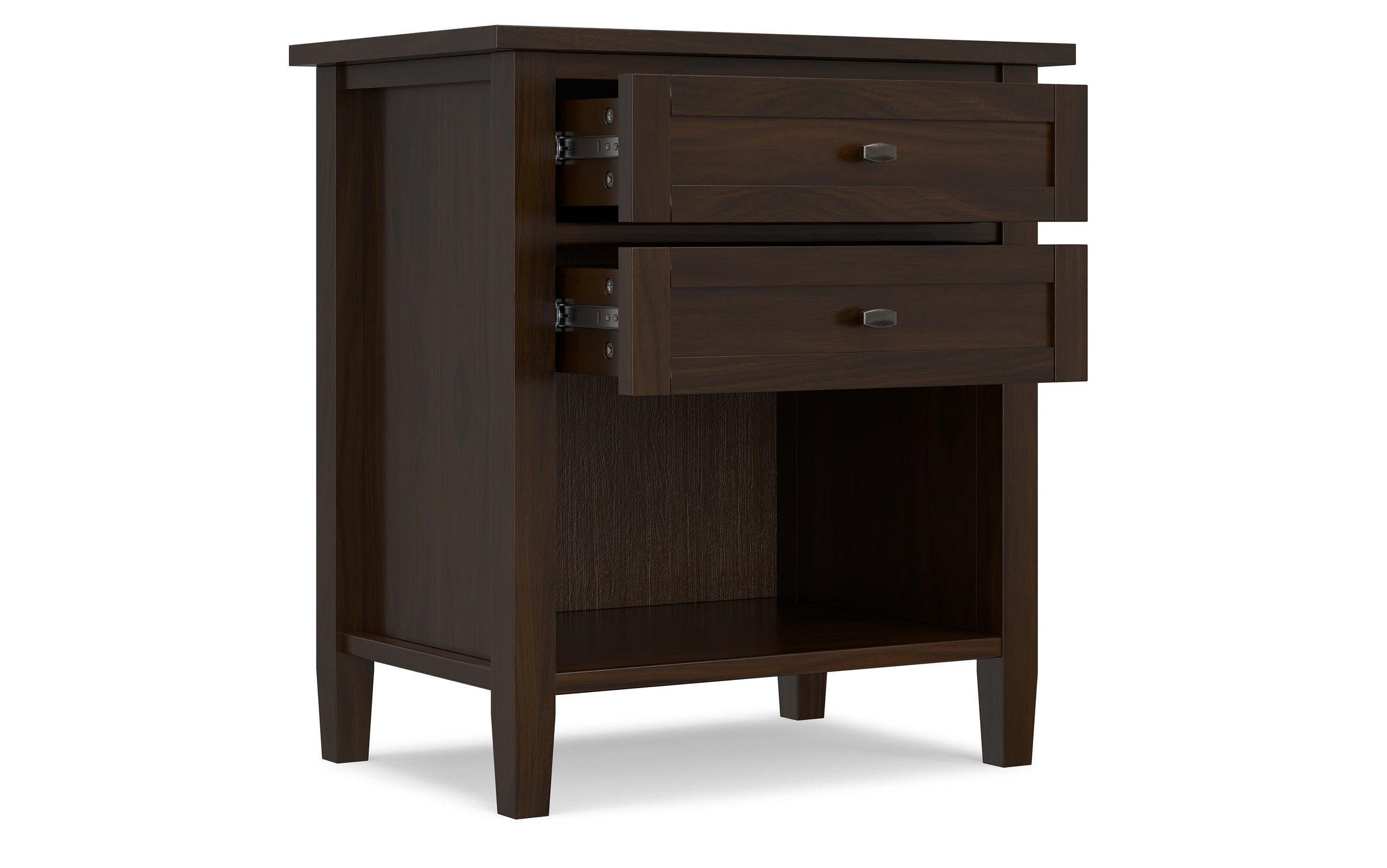 Tobacco Brown | Warm Shaker Bedside Table