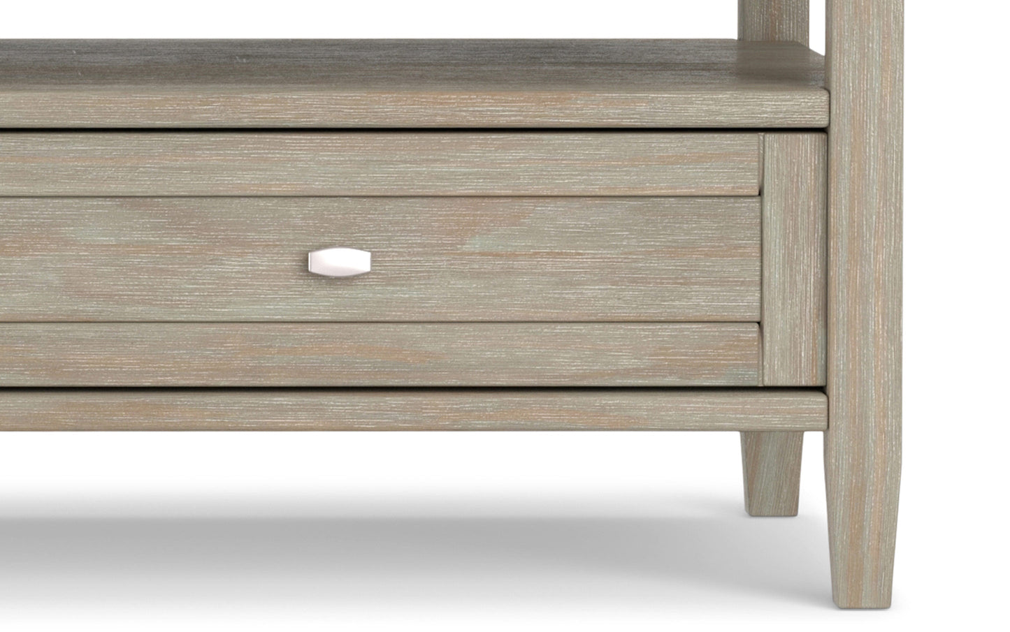 Distressed Grey | Warm Shaker 48 inch Coffee Table