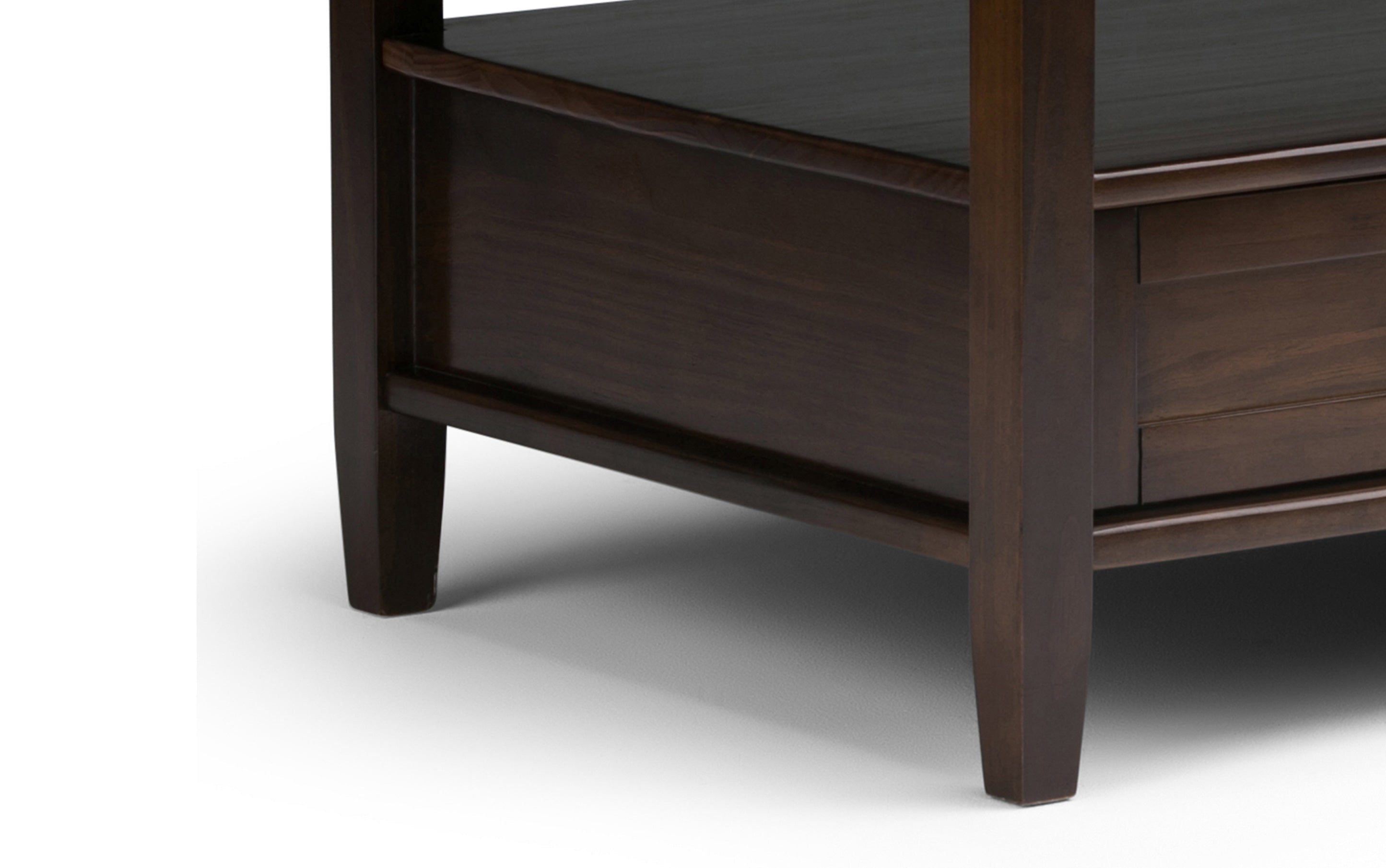 Solid Wood Coffee Table | Warm Shaker Coffee Table – Simpli Home