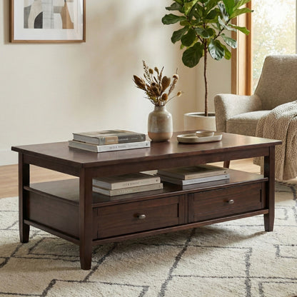 Tobacco Brown | Warm Shaker Coffee Table