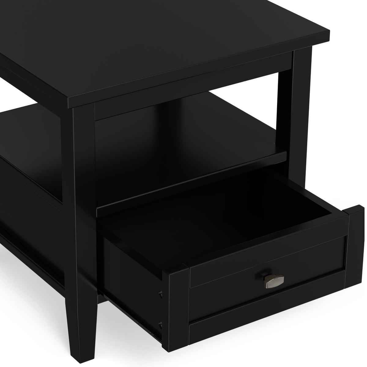 Black | Warm Shaker End Table