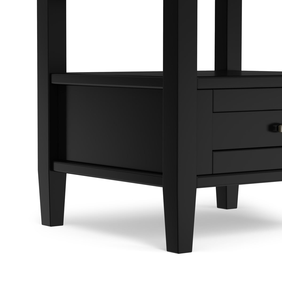 Black | Warm Shaker End Table