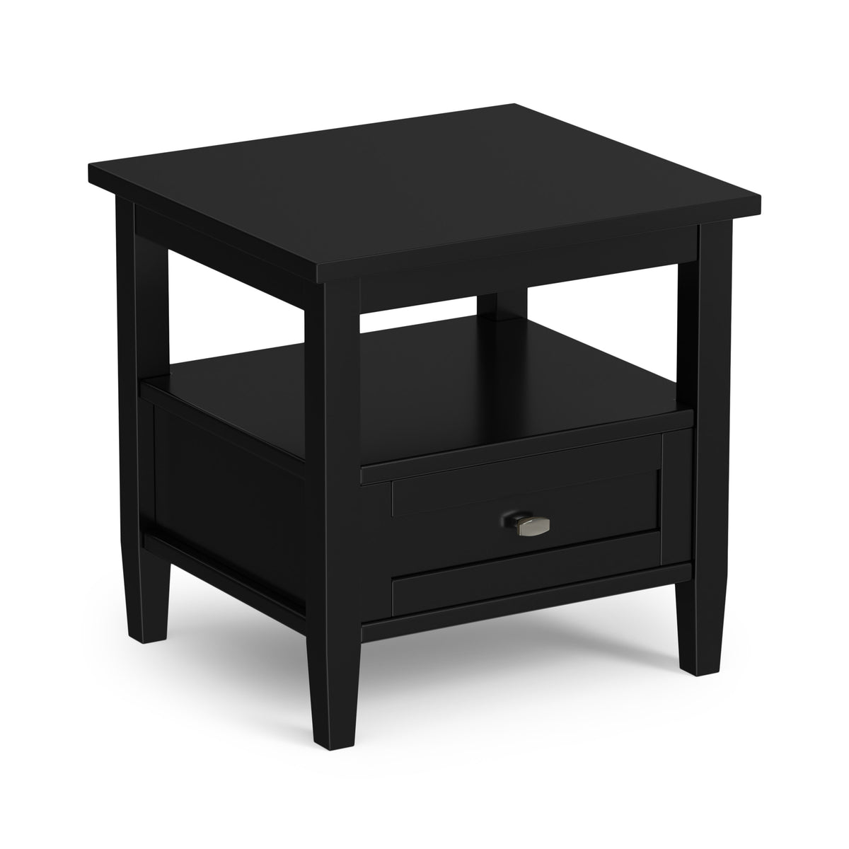 Black | Warm Shaker End Table