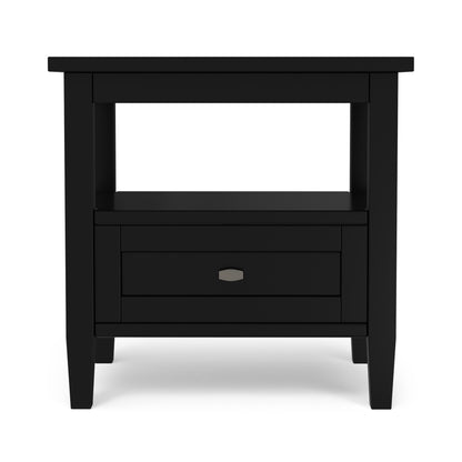 Black | Warm Shaker End Table