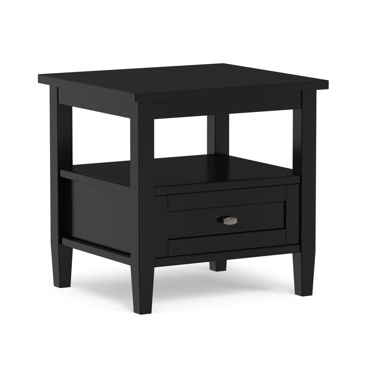 Black | Warm Shaker End Table