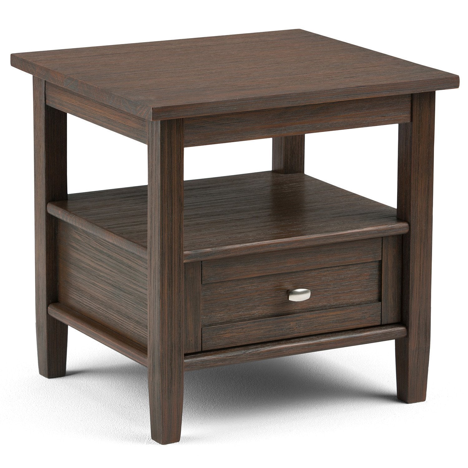 Farmhouse Brown | Warm Shaker End Table