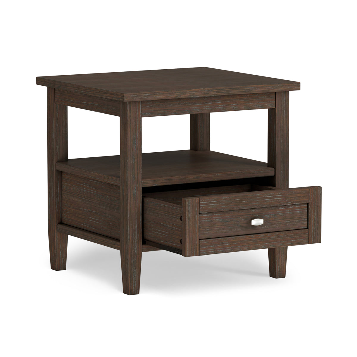 Farmhouse Brown | Warm Shaker End Table