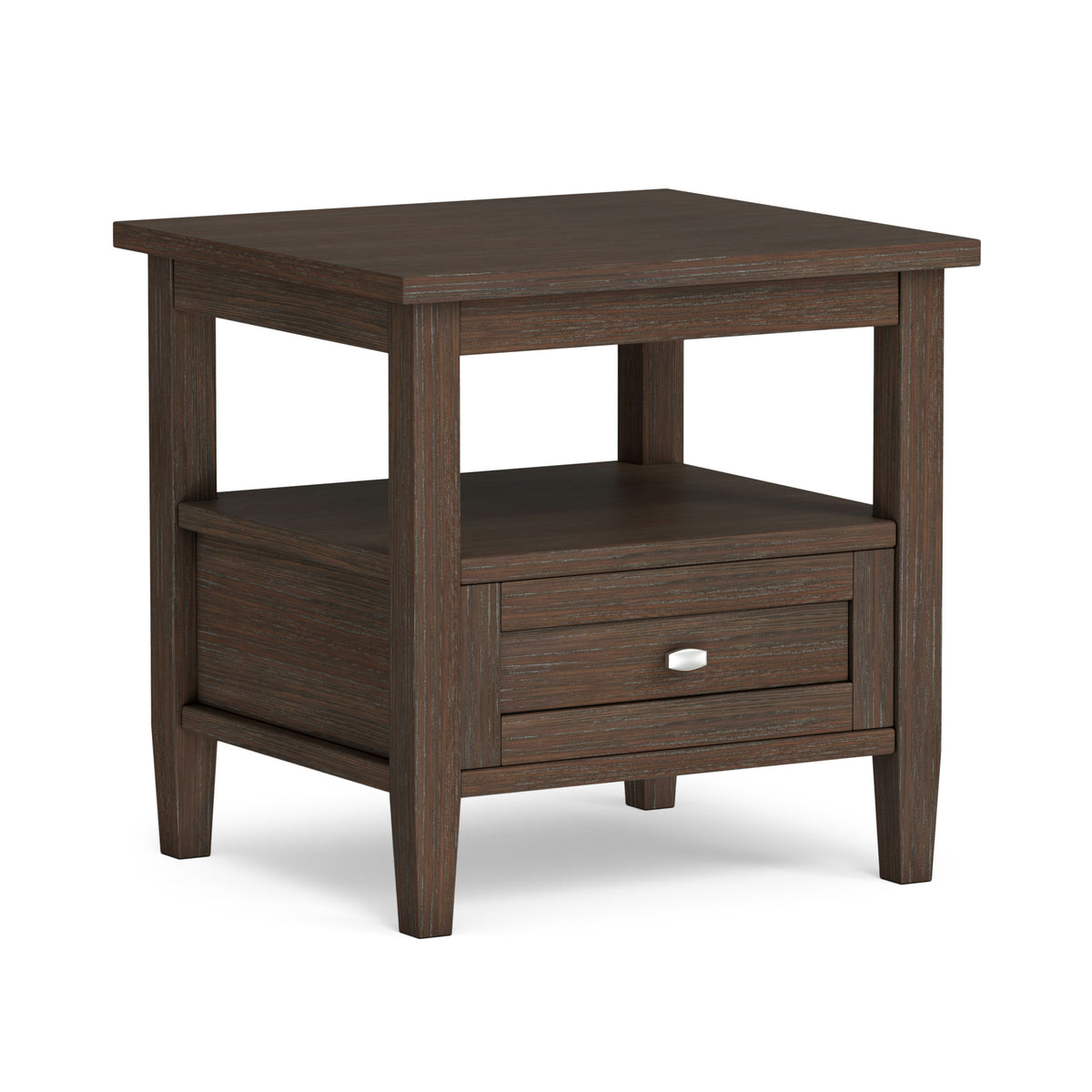 Farmhouse Brown | Warm Shaker End Table