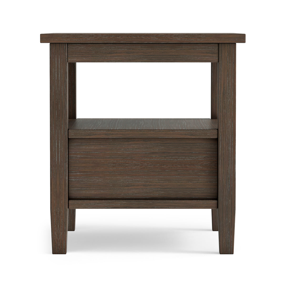 Farmhouse Brown | Warm Shaker End Table