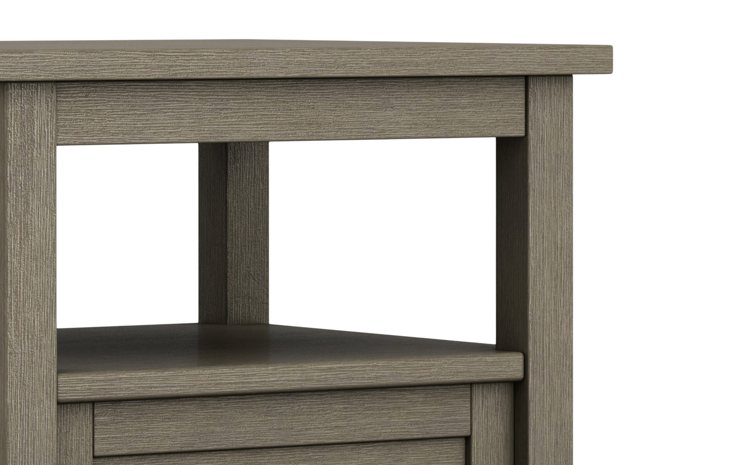 Farmhouse Grey | Warm Shaker End Table