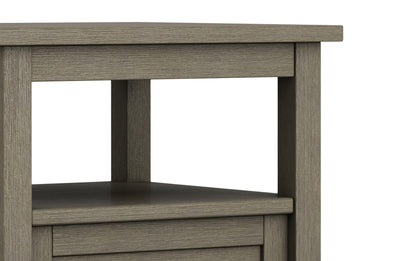 Farmhouse Grey | Warm Shaker End Table