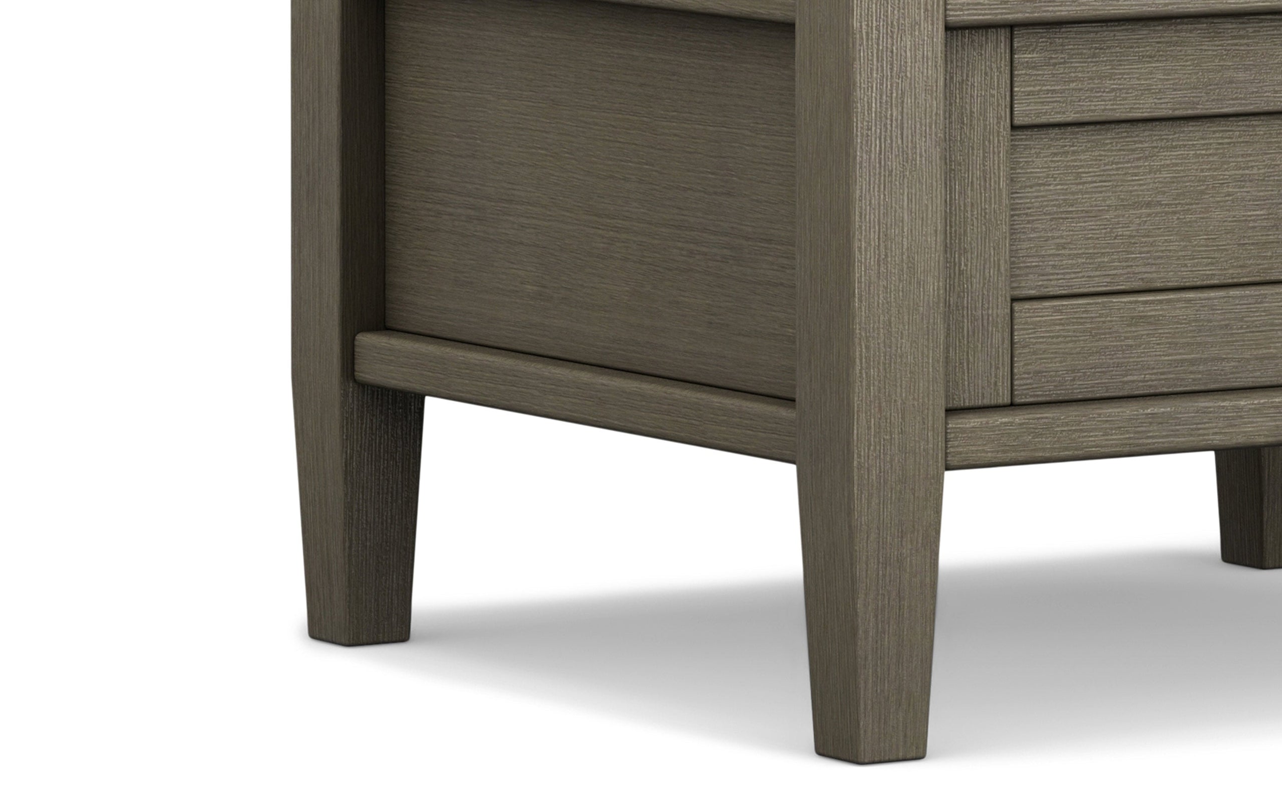 Farmhouse Grey | Warm Shaker End Table