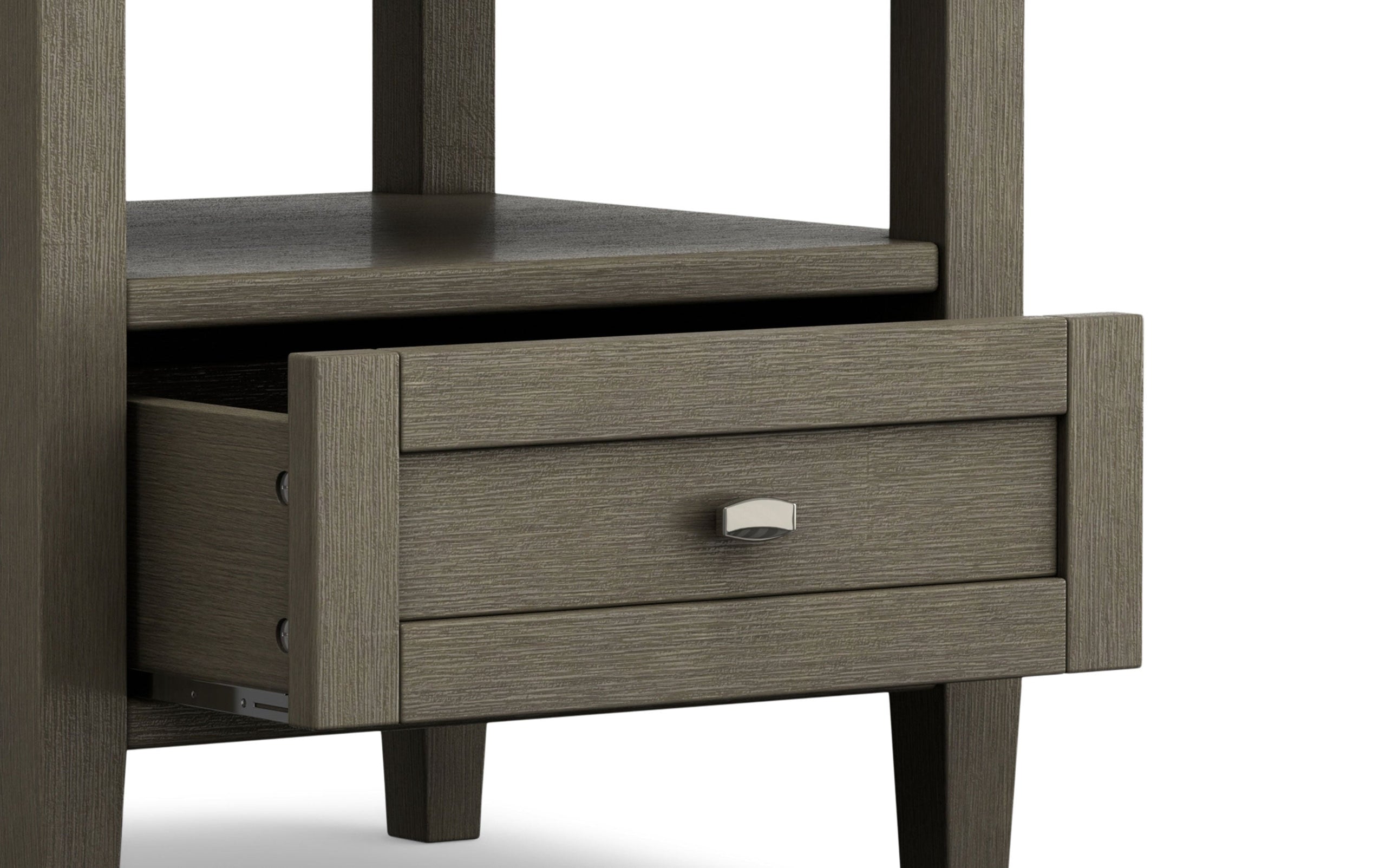 Farmhouse Grey | Warm Shaker End Table