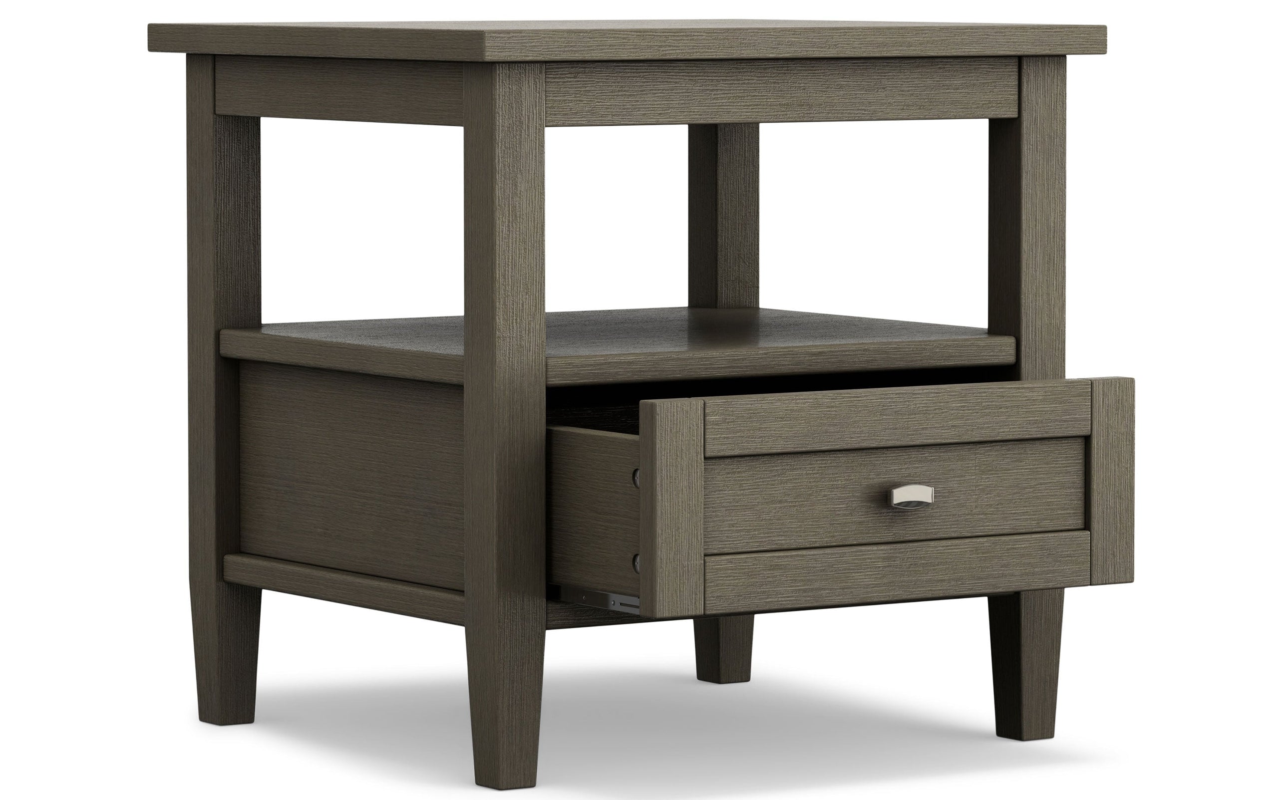 Farmhouse Grey | Warm Shaker End Table