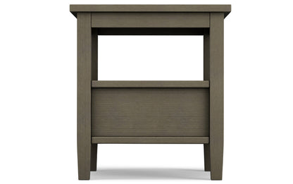 Farmhouse Grey | Warm Shaker End Table